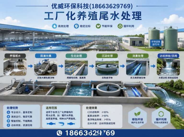 昌乐县工厂化养殖尾水处理展示图